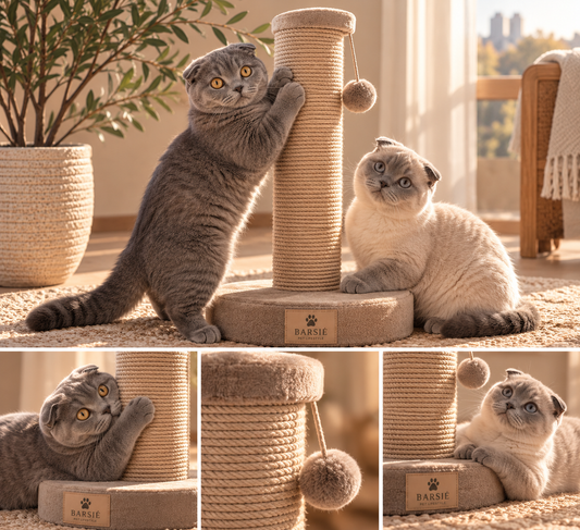 BARSIÉ Form Scratch — Minimalist Cat Scratching Post
